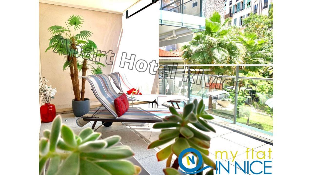 Aparthotel Riviera - Coeur Nice - Grand Superieur Studio Ac - Incroyable Terrasse - Garden View - Terrasse Jardin Pastorelli 1 外观 照片